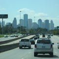 Fahrt nach Houston Downtown