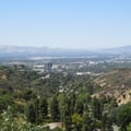 Blick auf Los Angeles vom Mullholland Drive aus.