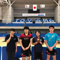 第64回全国教職員卓球大会女子サーティ準優勝