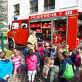27. April: Besuch Kindertagesstätte "Schnatterschnabel" in Heubisch