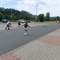Inline-Handball-Spiel