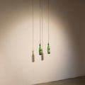 Couple, 2013, Metal construction, motor, 7up bottles
