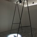 The Edge of Memory, 2012, metal, projector, motor