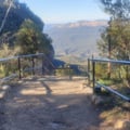 Professional electrostatic spray painting of hand rails in Katoomba Blue Mountains by Alpha Coatings