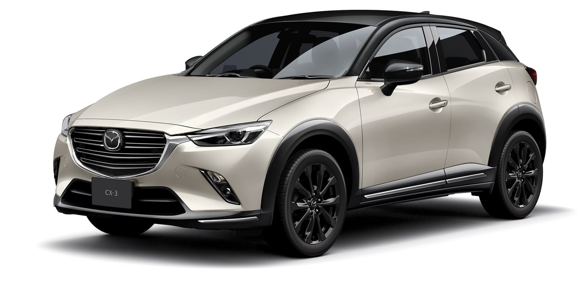 CX-3 特別仕様車 Super Edgy（SKYACTIV-G 1.5、2WD）/外板色：プラチナクォーツメタリック(ブラックキャビン)
