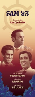 Toros de la Quinta pour Antonio Ferrera Gines Marin et Angel Tellez
