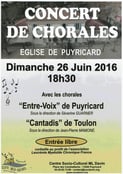 LMC France concert chorale Puyricard patient proche leucemie myeloide chronique 