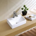 K342B Square Above Counter Basin 350×240×100mm