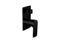 Sleek Wall Mixer with Diverter Mixer - Matt Black
