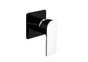 Sleek Wall Mixer - Matt Black/Chrome