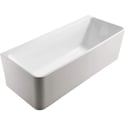 DELTA Acrylic 3 sided bath Back to Wall Free Standing Bath, Please note No Overflow. Available in 1500mm, 1700mm