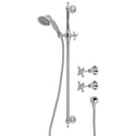 LILLIAN Vintage Shower Set, Chrome, WELS 3 star rating, 9L/min