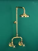 Heritage Alcove Shower Set -Standard, WELS 3 star rating, 9L/min
