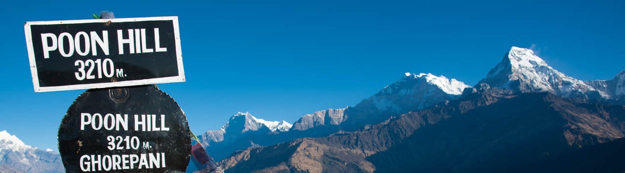 Lodge-Trekking in Nepal zwischen Annapurna und Dhaulagiri