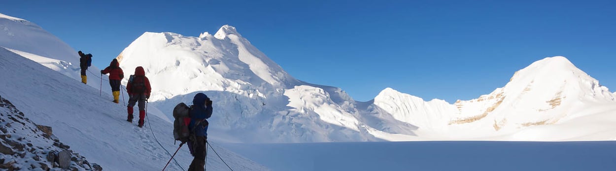 Nepal-Trekking über den 6000 Meter hohen Seribung Pass und Besteigung des Seribung Peak (Saribung Peak) in Nepal