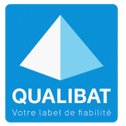 logo qualibat pour certification qualibat d'ACMB constructeur métallique à Brioux 79