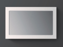 LEONE White Framed Mirror 