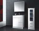 IDEAL finger pull vanity - 750mm (solid door option)