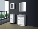 DECO Semi recessed vanity - 600mm