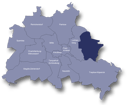 Karte Marzahn - Hellersdorf
