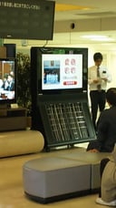 小倉南区役所内モニター