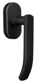 Maniglia DK ristrutturazione ferro forgiato ruggine nero opaco 