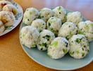 菜飯、大根の葉っぱ、おむすび、おにぎり