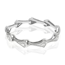 Armschmuck in Weissgold mit Brillanten aus der Eternity Kollektion der Goldschmiede OBSESSION Zürich und Wetzikon