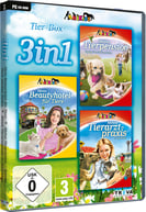 3in1 Tier-Box: Meine Tierpension – Tapsige Tiere machen Ferien + Mein Beautyhotel für Tiere + Meine Tierarztpraxis in Australien - Press Info