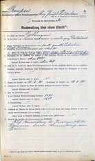 Nachweisung über den Generalstreik gegen den Kapp-Putsch vom 15. bis zum 19.03.1919. StA Göttingen 