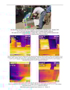 EnviroCoatings "Cool Roof Prop" with Infrared Pictures demonstrating Heat Load Reduction that leads to Energy Savings