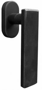 Maniglia DK ristrutturazione ferro forgiato ruggine nero opaco 