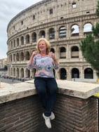 Schule als Lehrerin macht Freude: Klassenfahrt nach Rom, 2019, Foto Konstantina Terzi