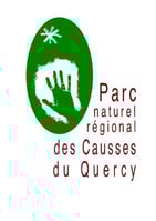 logo parc naturel des causses du Quercy dans le Lot 46 
