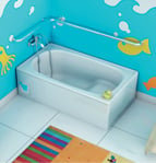 ULTRA COMPACT VITREOUS ENAMEL STEEL BATH