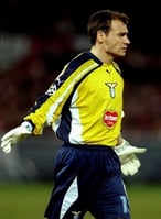 Torwarttrikot Auswärts Championsleague. Sponsor Del Monte.