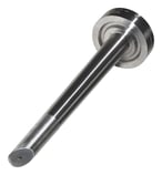 Gas sample probe for gas sample take-off