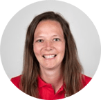 Foto des Jugendleiterin Sabina Kern der Abteilung Tennis