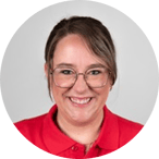 Foto der Kassierin der Abteilung Kinderturnen und Fitness Theresa Mayr