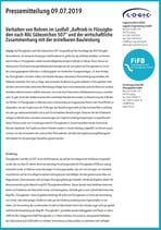 09.07.2019 Verhalten von Rohren im Lastfall „Auftrieb in Flüssigboden nach RAL Gütezeichen 507“ und der wirtschaftliche Zusammenhang mit der erzielbaren Bauleistung