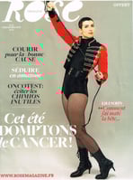 LMC FRANCE ROSE MAGAZINE LECEMIE MYELOIDE CHRONIQUE  PR FX MAHON DR AUDE CHARBONNIER IPC CANCER SANG ITK ESPOIR