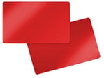 PVC-Karten rot 86x54