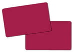 PVC-Karten cranberry 86x54