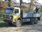 Scania 113H mit Ladekran