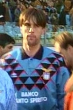 Torwarttrikot. Sponsor Banco Santo Spirito.