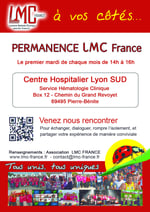 lmc france relais lyon leucemie myeloide chronique JEROME AVIOTTE permanence lyon sud