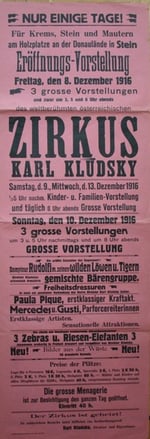 Kludsky - Krems 1916
