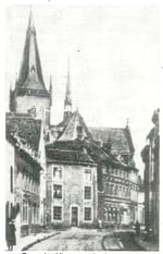 Das alte Kintzensche Haus in der Dürener Straße