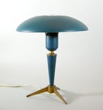 Bordslampa design Louis Kalff för Philips, 1950-tal