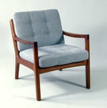 Fåtölj design Ole Wanscher för France & Son 'Senator'